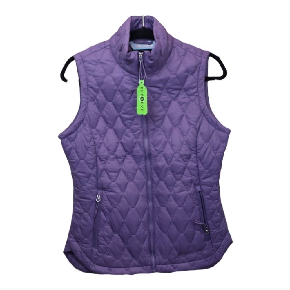 Free Country Purple Free Cycle Quilted Vest S